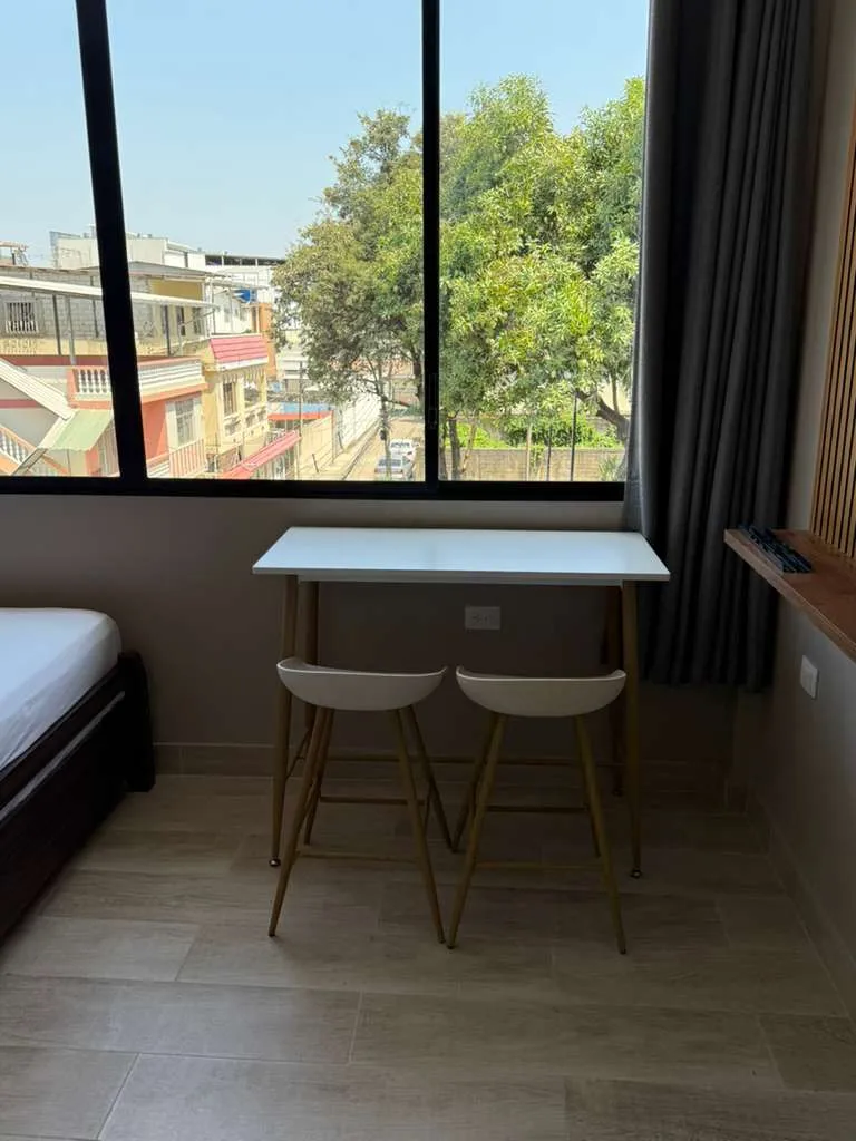 mini suites amoblada guayaquil dormitorio