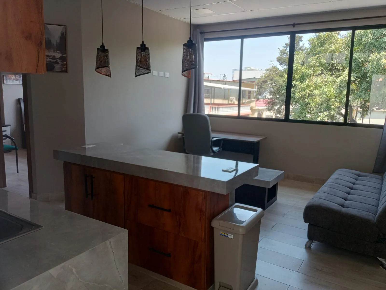 mini suites amoblada guayaquil sala